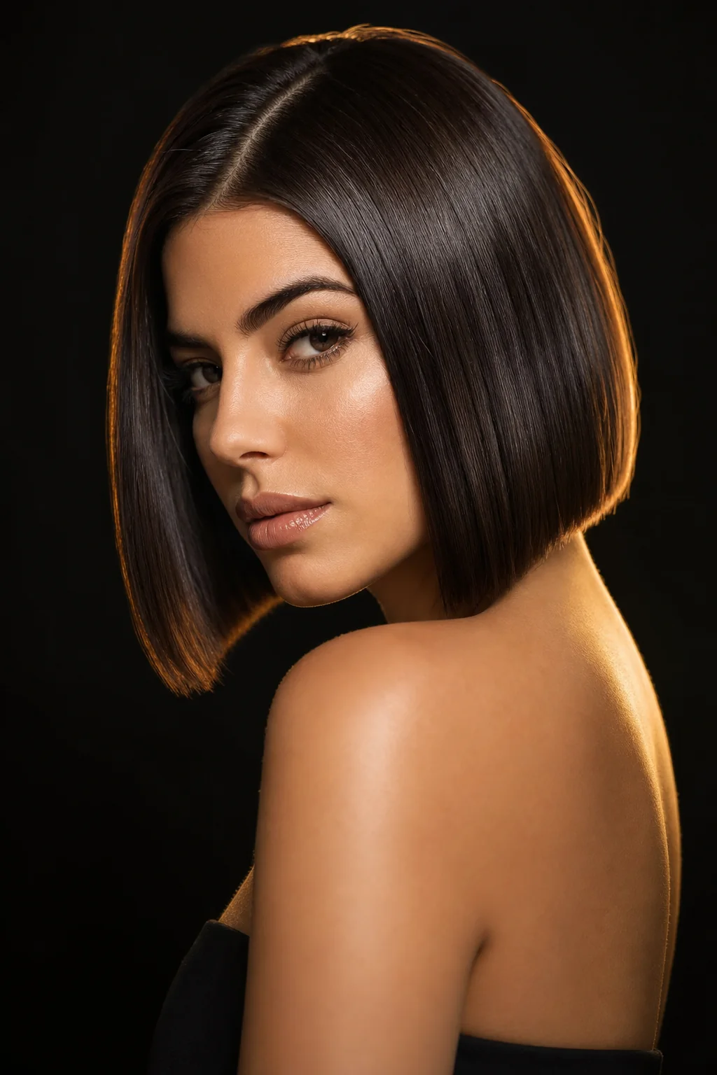Peinado femenino Italian bob