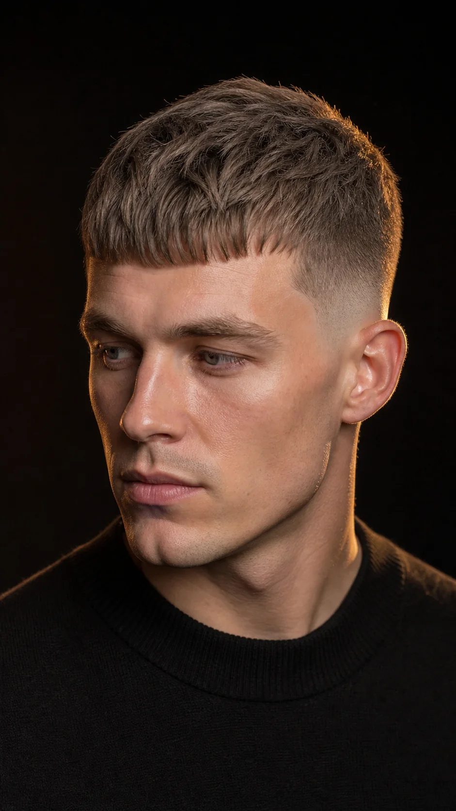 Corte masculino French crop